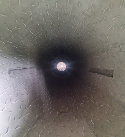 Thermlyte completed kiln insulation lining