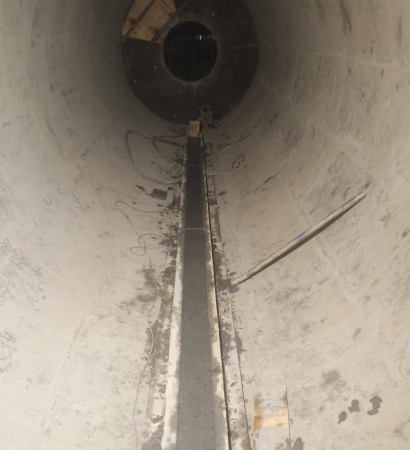Thermlyte lifter refractory lining inside kiln