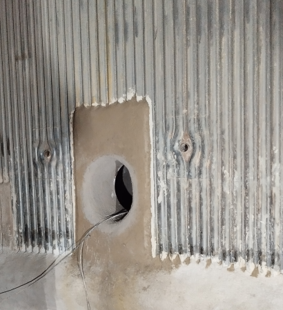 Thermlyte AFBC boiler manhole door casting