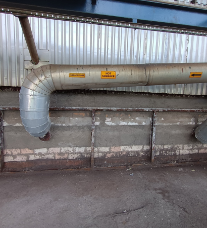 Thermlyte AFBC boiler side wall lining