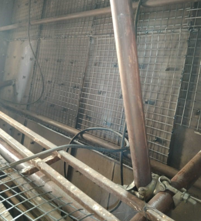 Thermlyte hot air generator mesh lining