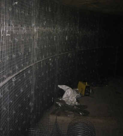 Thermlyte hot air generator mesh lining