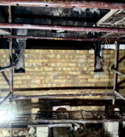 Thermlyte spent wash boiler brick lining