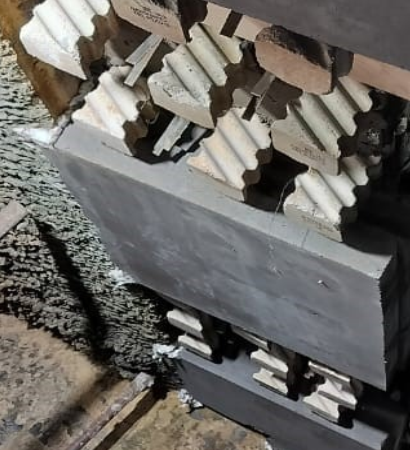 Thermlyte WTE incinerator roof castable lining
