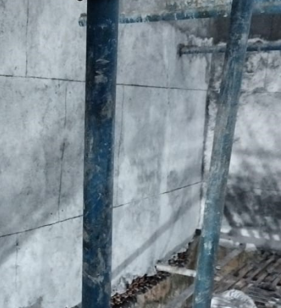 Thermlyte WTE front screentube wall repair