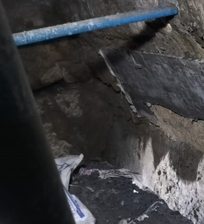 wte boiler 18 meter elevation refractory work